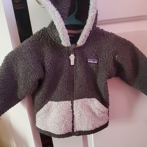 Patagonia fuzzy infant jacket